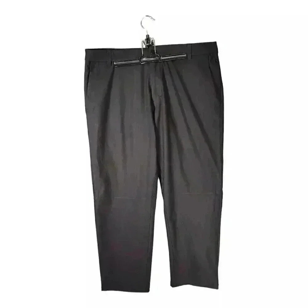 Men Lululemon Commission Pant 36x25 - Classic Warpstreme - Dressy Casual Hemmed